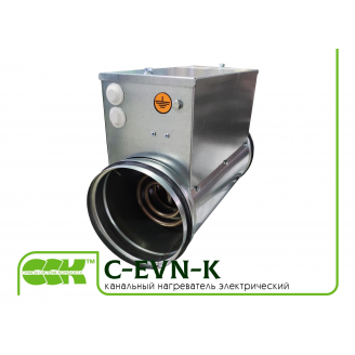 Электрический нагреватель воздуха канальный C-EVN-K-100-1,2